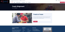 Skypro - Online Easy Courier Tracking PHP Script Screenshot 2