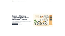 Ordra - Minimal Lightweight WordPress Theme Screenshot 8