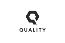 Letter Q Geometric Octagon Vector Logo v08 Screenshot 3